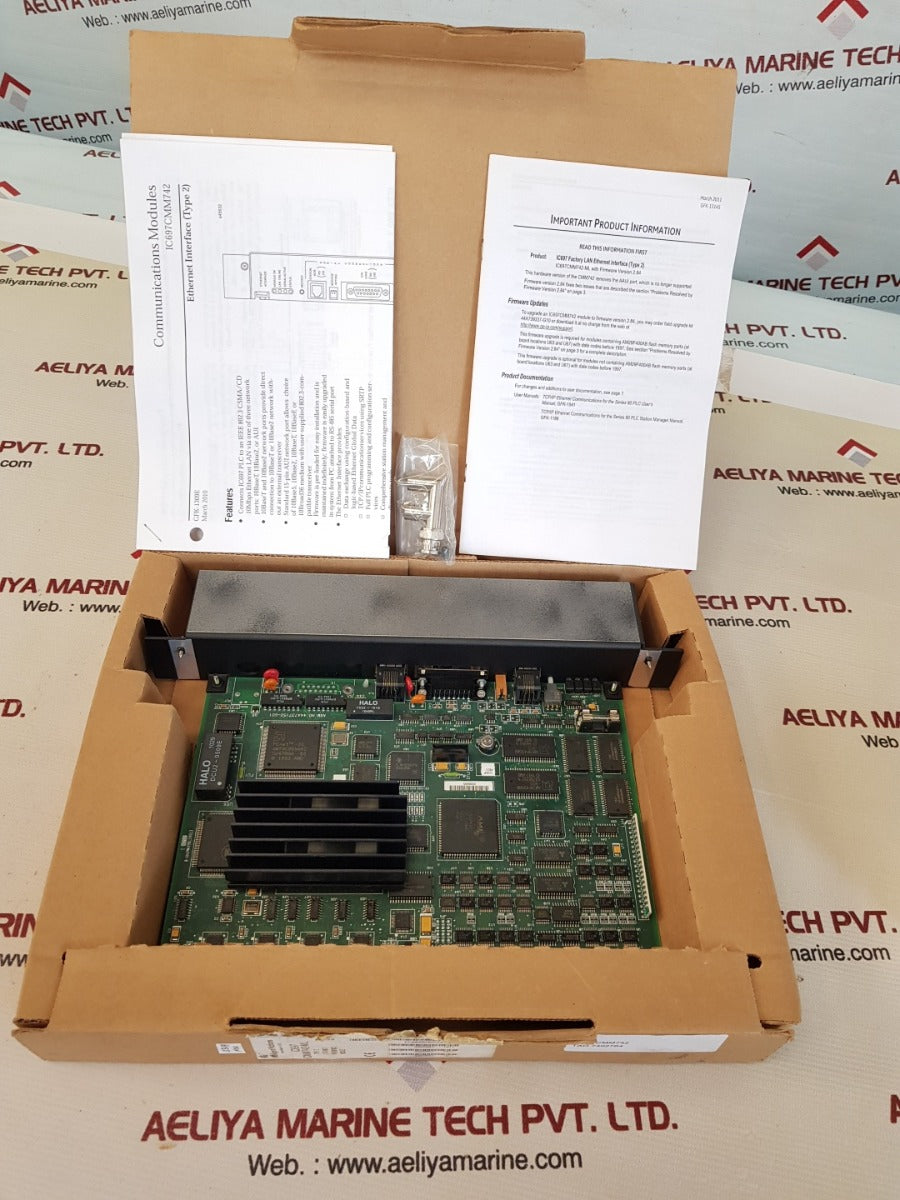 Ge ic697cmm742-ml type 2 ethernet interface module