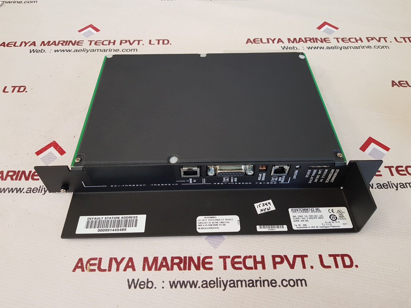 Ge ic697cmm742-ml type 2 ethernet interface module