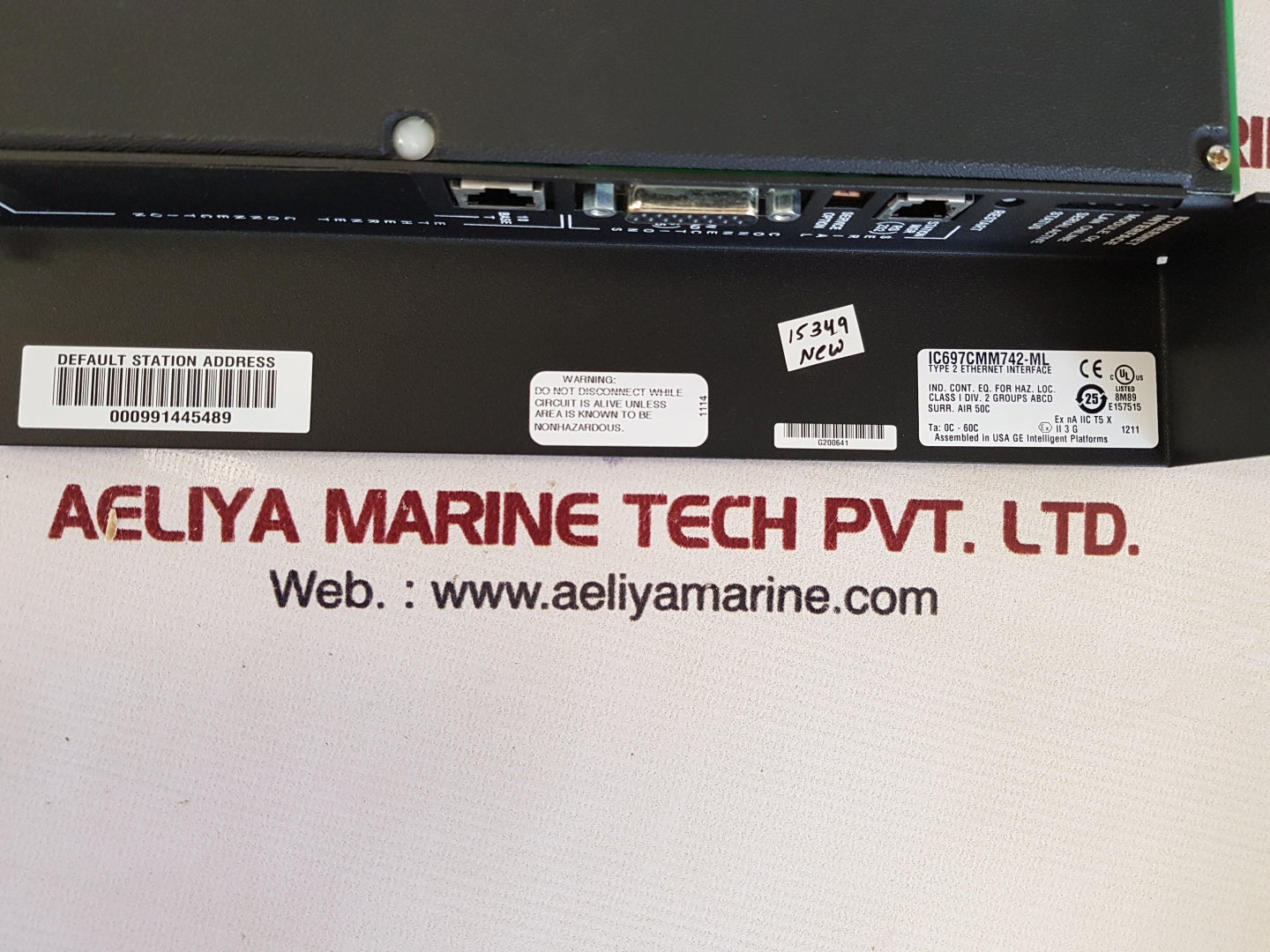 Ge ic697cmm742-ml type 2 ethernet interface module