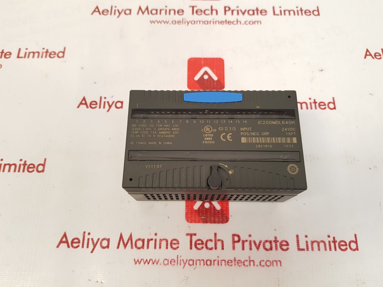 Ge fanuc ic200mdl640h plc module 843159