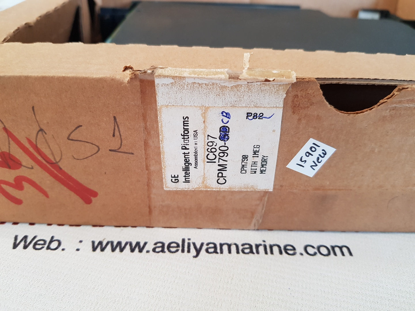 Ge ic697cpm790-cb central processor unit cpm 790