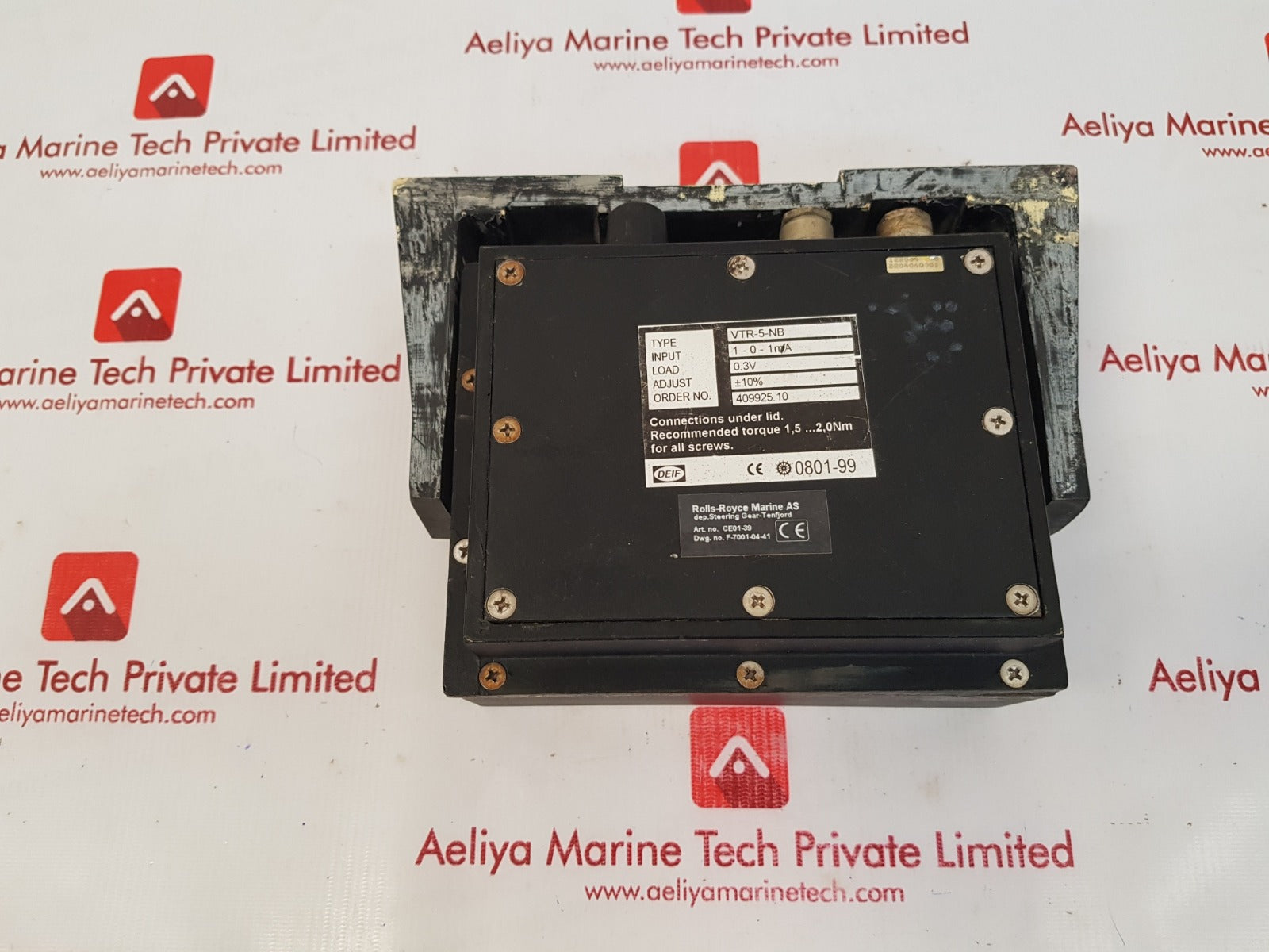 Deif vtr-5-nb rpm meter 40-0-40