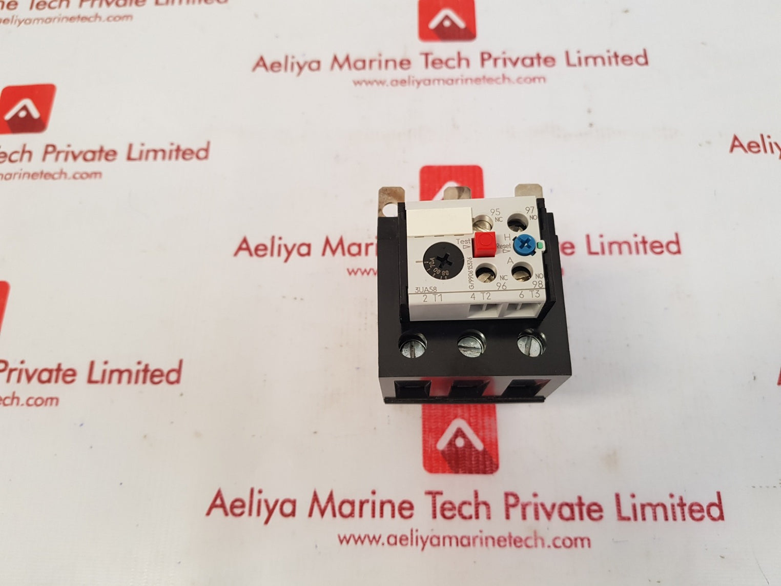 Siemens 3ua58 00-8w overload relay