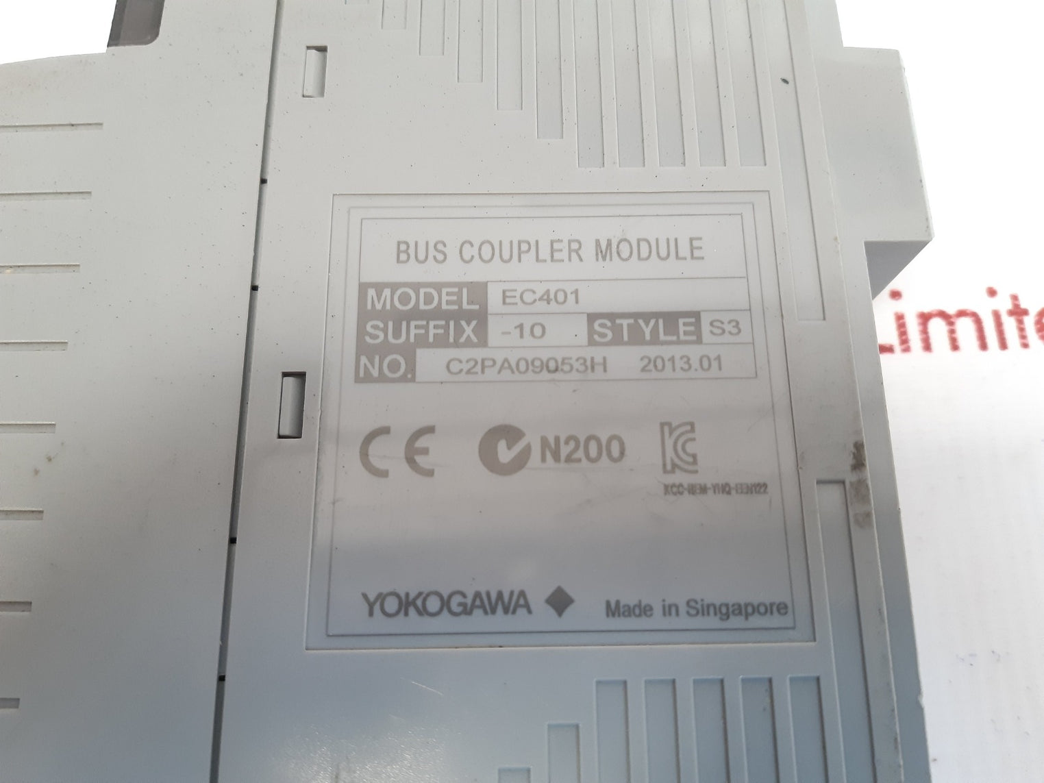 Yokogawa ec401-10  s3 bus coupler module
