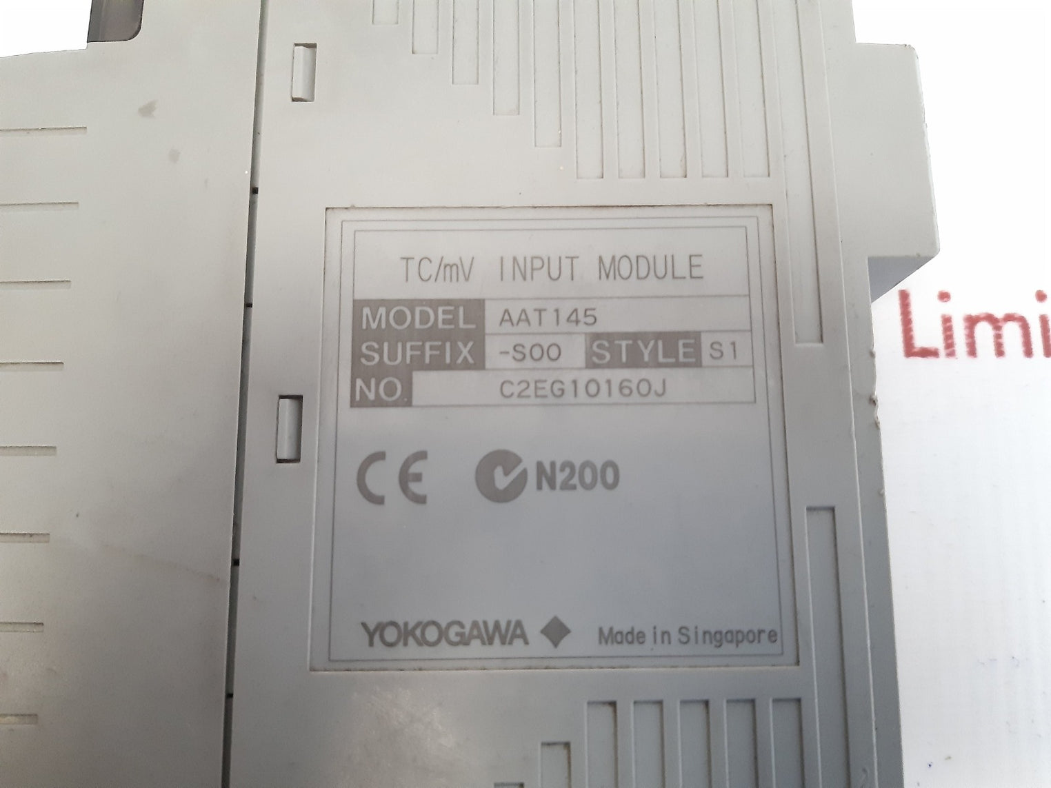 Yokogawa aat145-s00 s1 thermocouple/mv input module