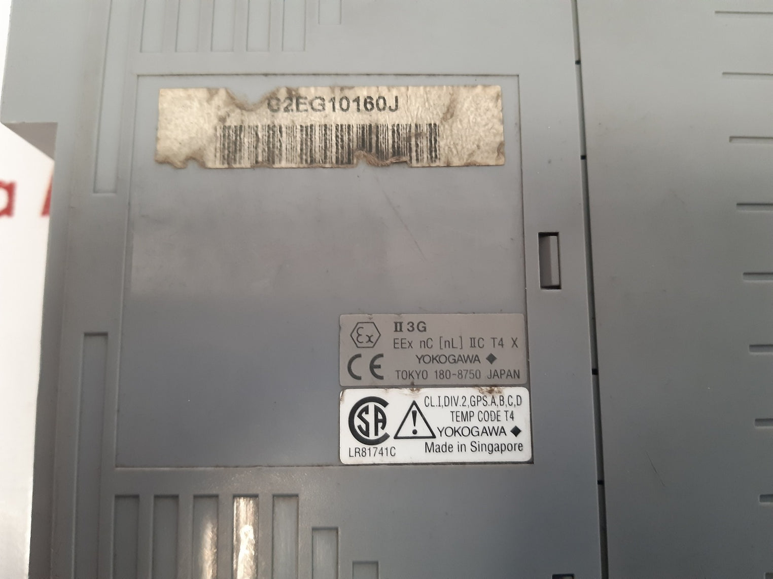 Yokogawa aat145-s00 s1 thermocouple/mv input module