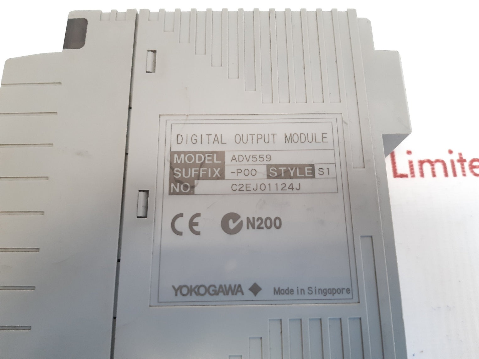 Yokogawa adv559-p00 s1 digital output unit 