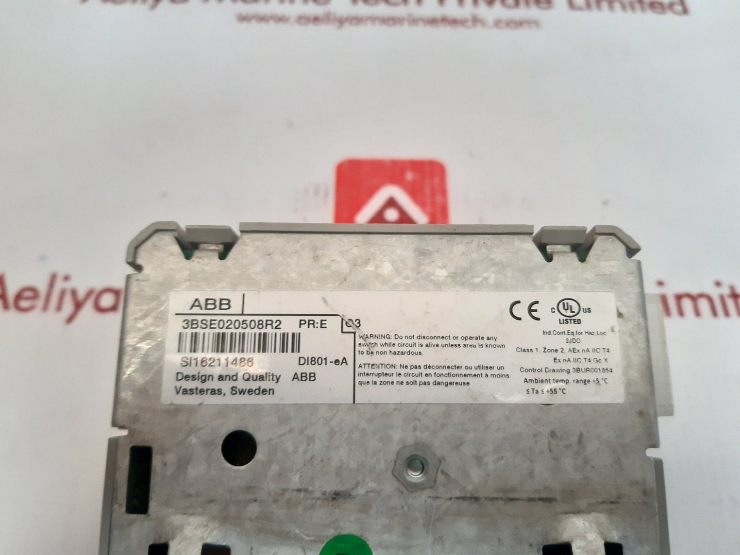 Abb di801-ea digital input module 3bse020508r2