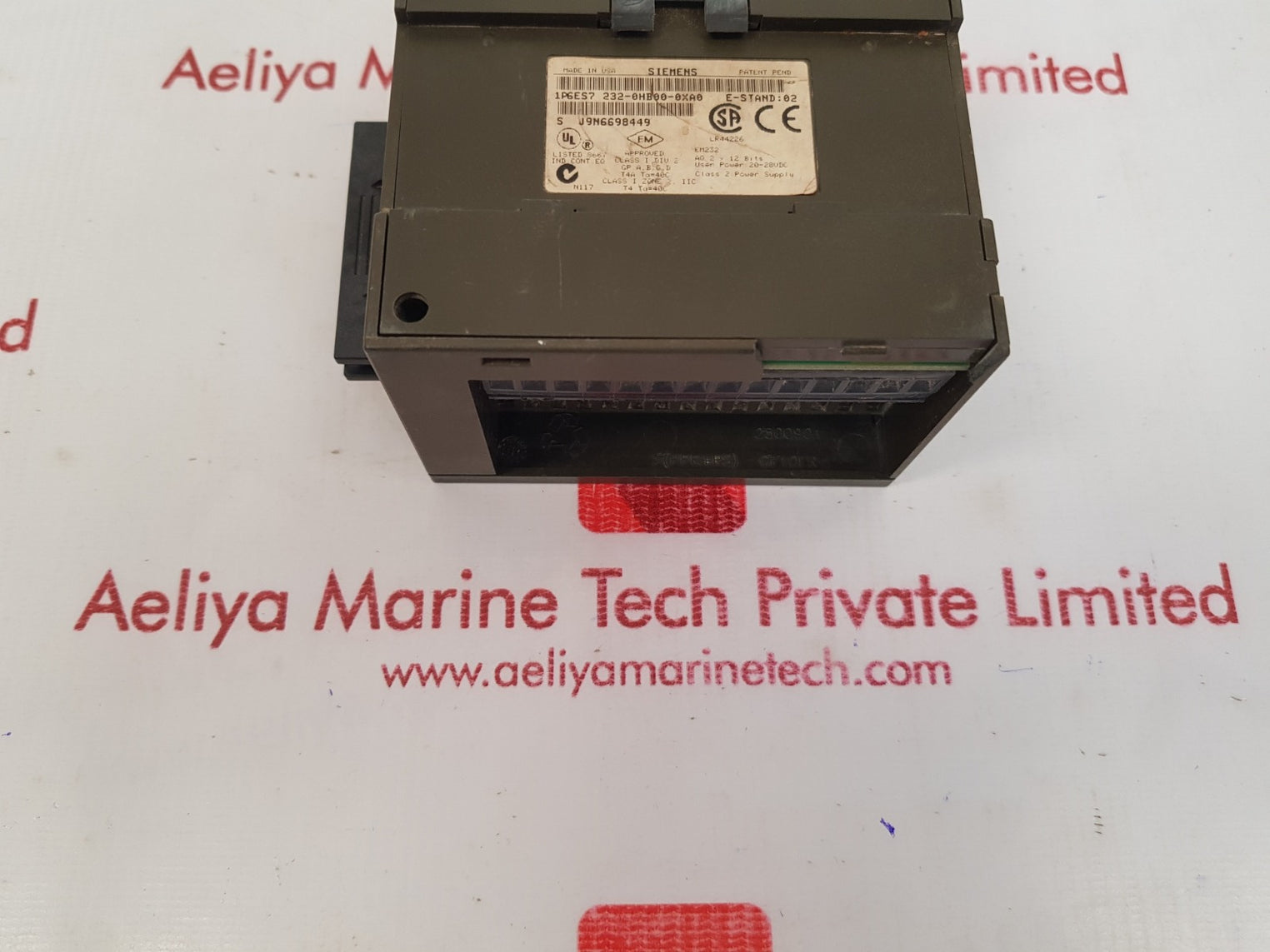 Siemens 6es7 232-0hb00-0xa0 em232 analog output module 