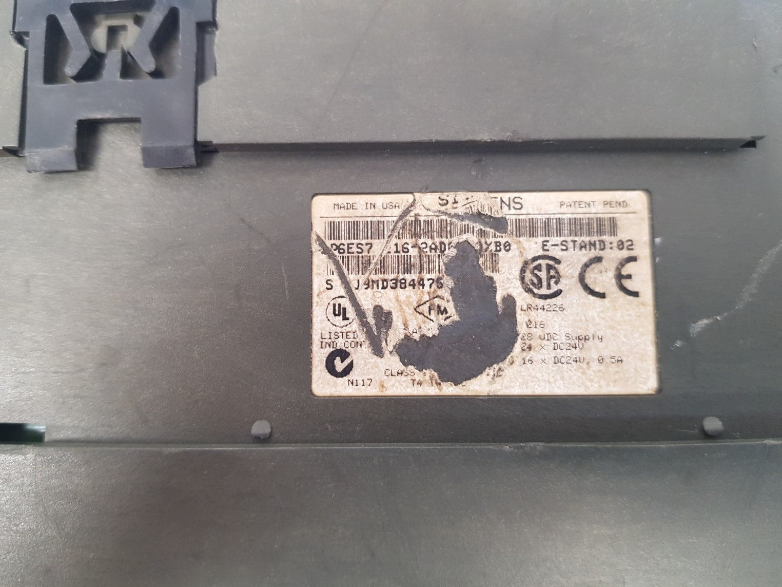 Siemens 6es7 216-2ad00-0xb0 plc processor