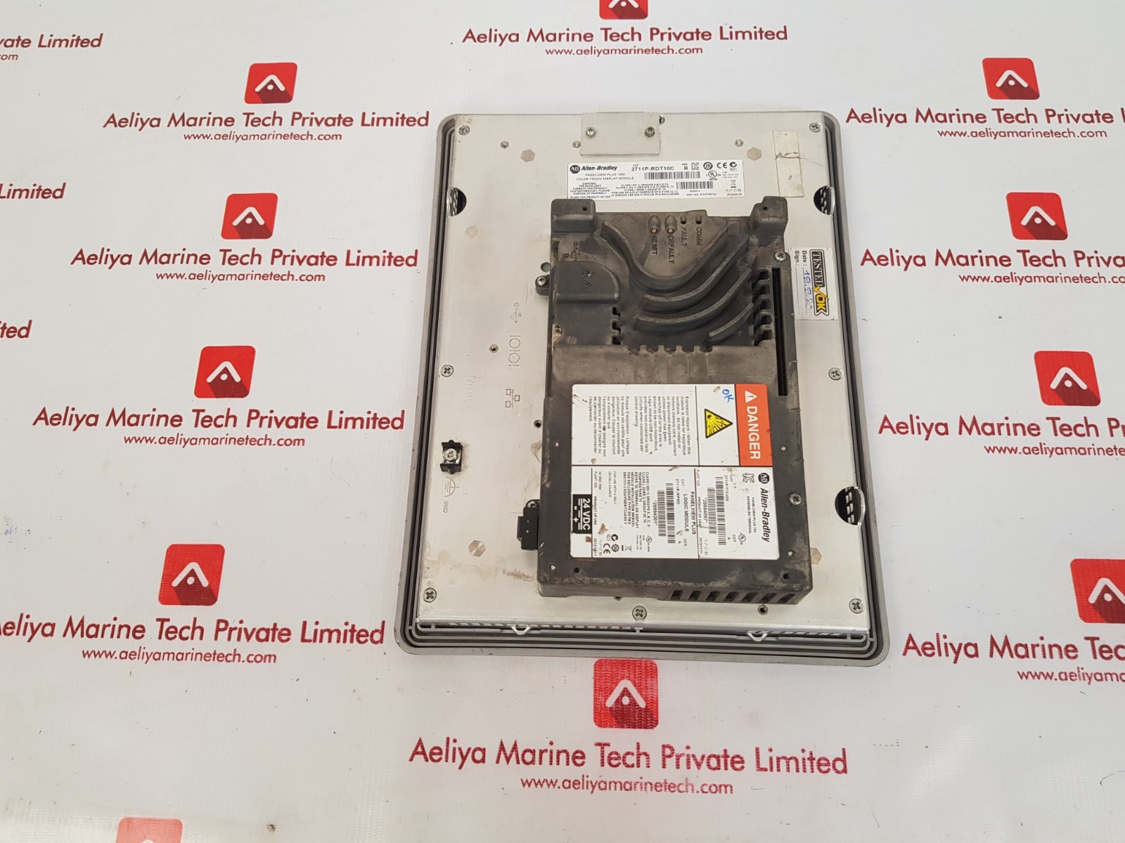 Allen-bradley panelview plus 1000 2711p-rdt10c color touch display ...