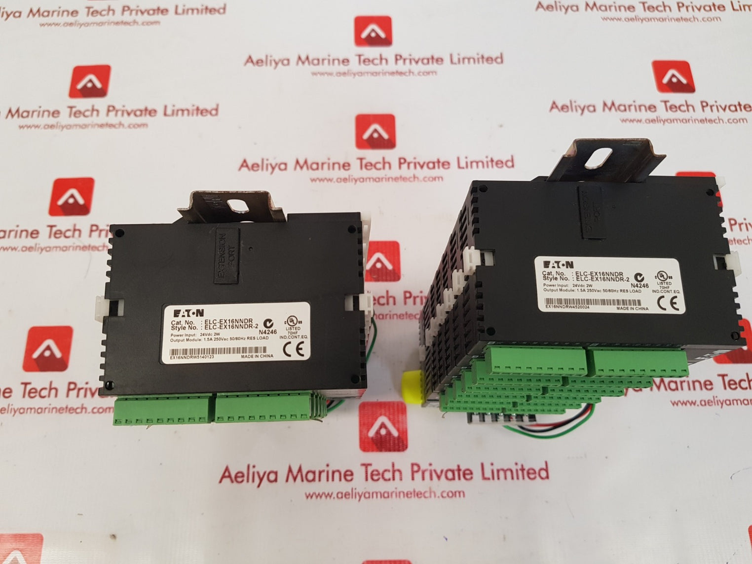 Eaton elc-ps01,elc-pa10aadr,elc-ex16nndr logic controller module 