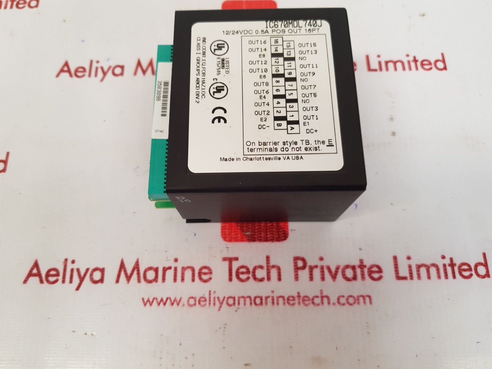 Ge Ic670mdl740j output module