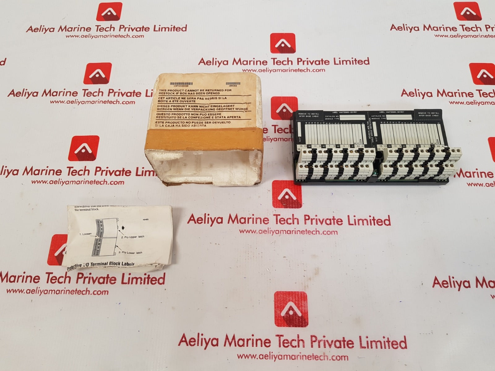 Ge fanuc Ic670chs002e protective i/o terminal block 