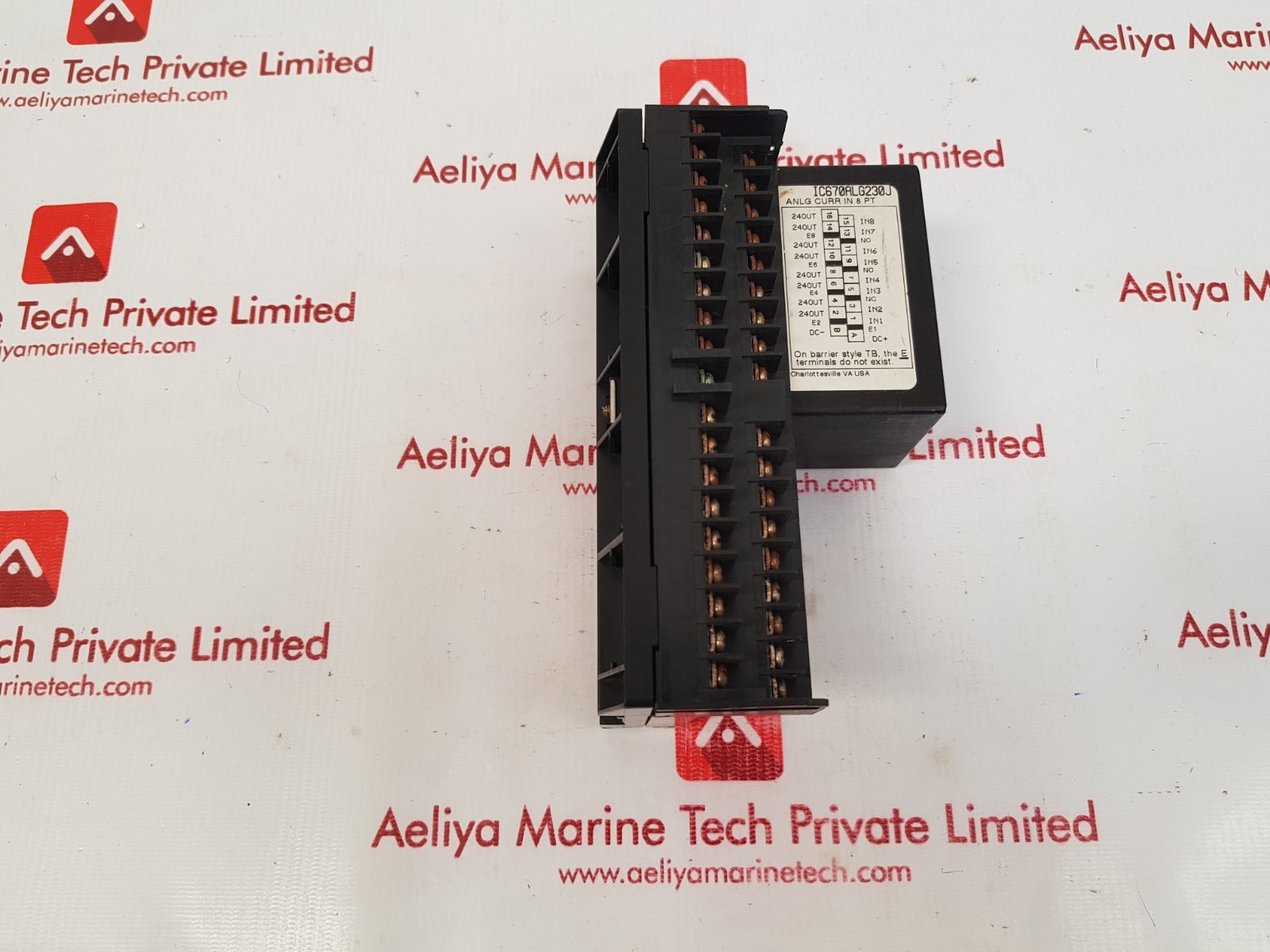 Ge fanuc Ic670chs001e input module with 44a735965-002r01 base module