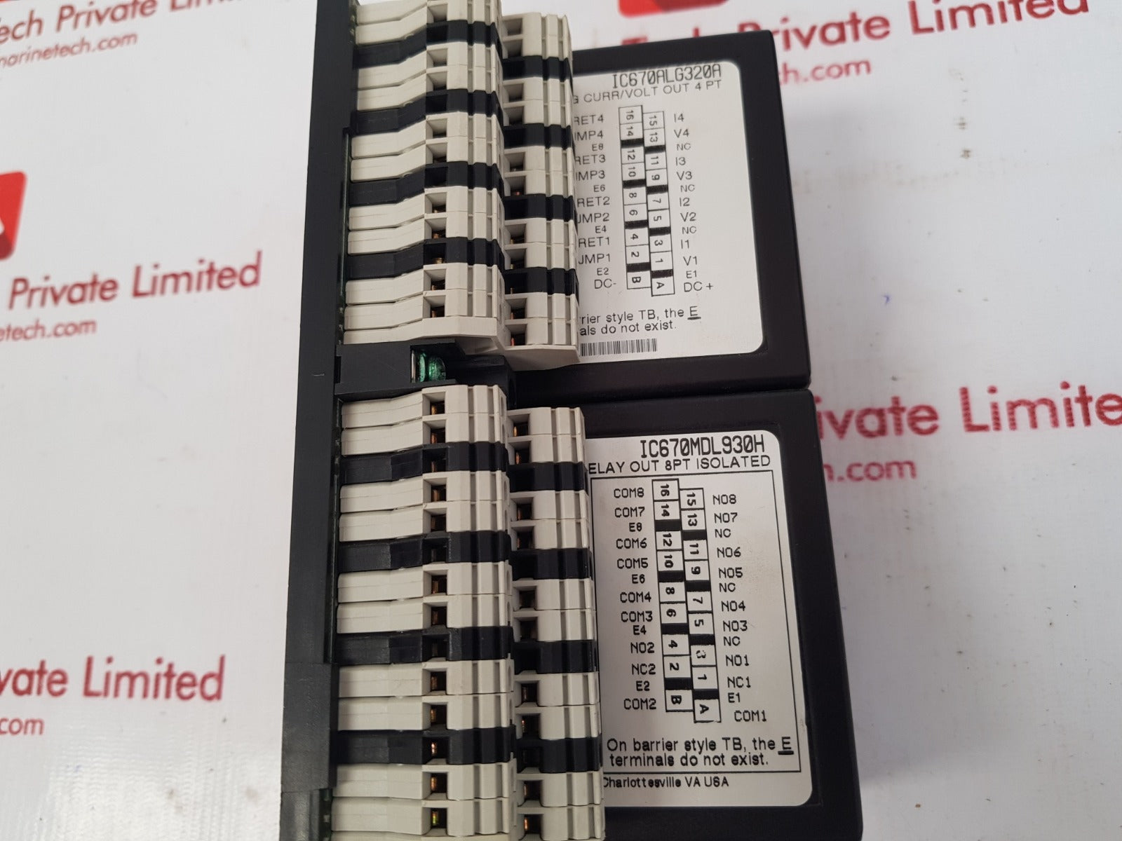 Ge fanuc Ic670alg320a/ic670mdl930h input module with ic670chs002e i/o base 