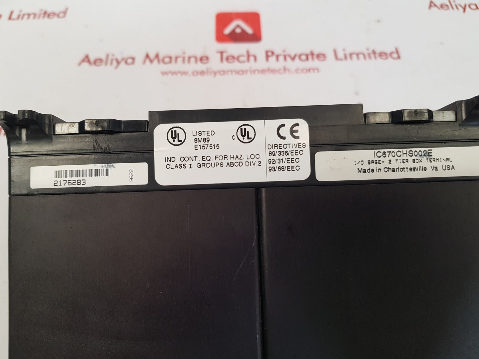 Ge fanuc Ic670alg320a/ic670mdl930h input module with ic670chs002e i/o base 