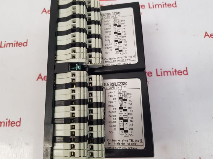 Ge Fanuc Ic670Alg230K
