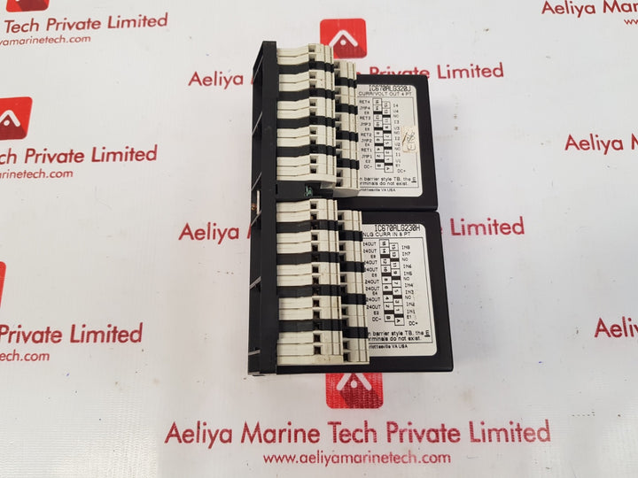 Ge fanuc Ic670alg320j/ic670alg230h output module with ic670chs002e base
