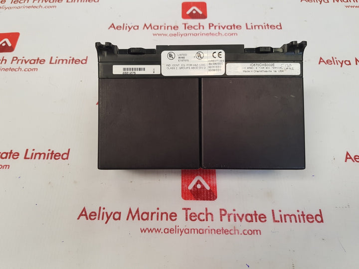 Ge fanuc Ic670alg230j analog input module with ic670chs002e i/o base