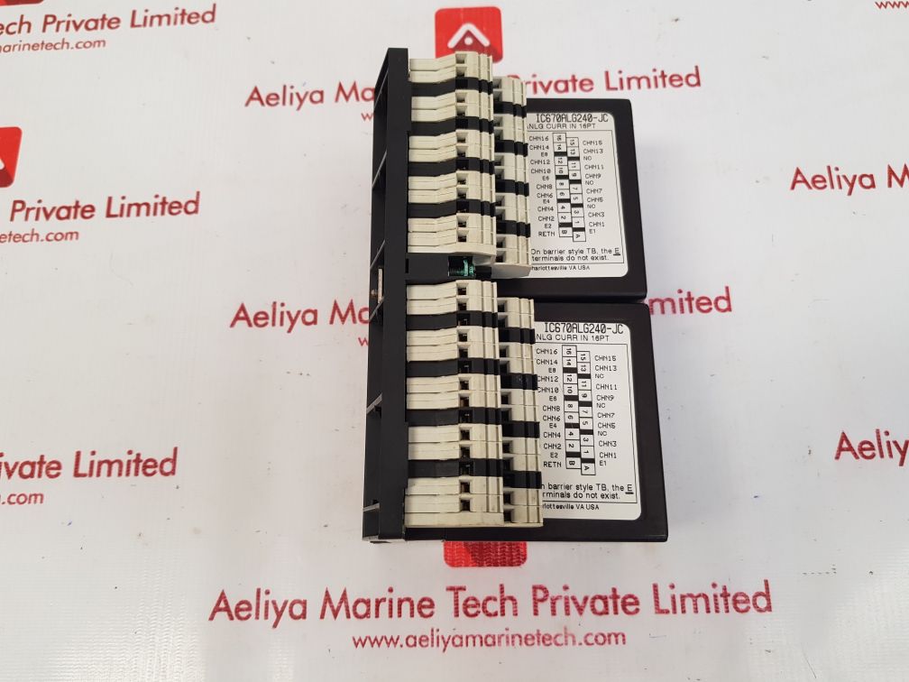 Ge fanuc ic670alg240-jc input module with ic670chs002e
