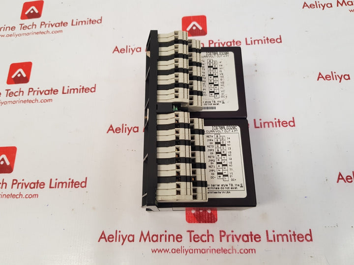 Ge fanuc Ic670alg320a/ic670alg320c output module with ic670chs002e i/o base