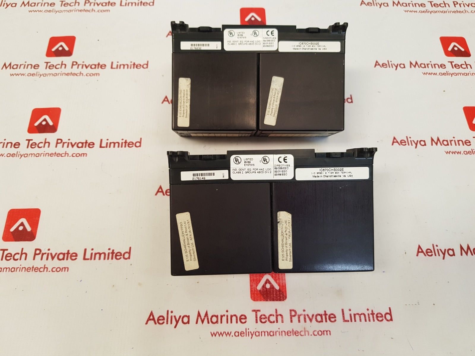 Ge ic670alg320a analog output module with ic670chs002e i/o base