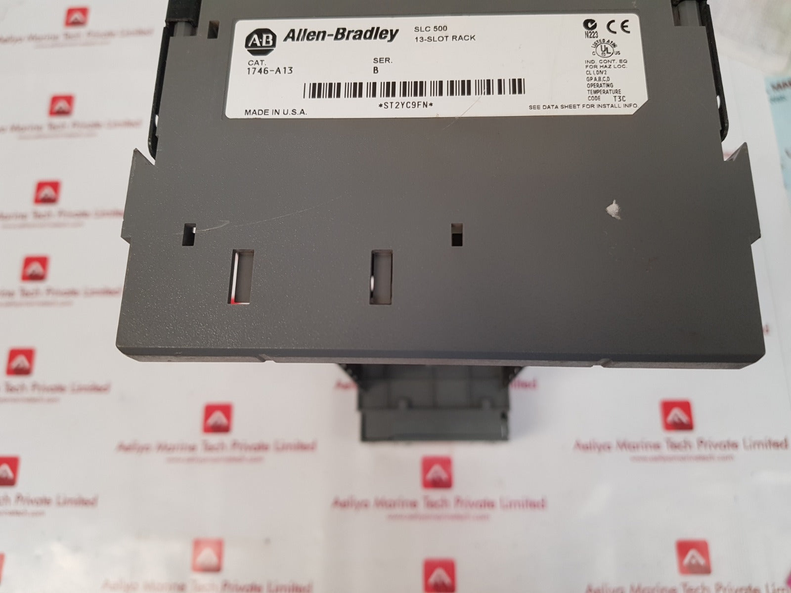 Allen-bradley 1746-p3 ser a slc500 power supply with 1746-a13 ser.b rack