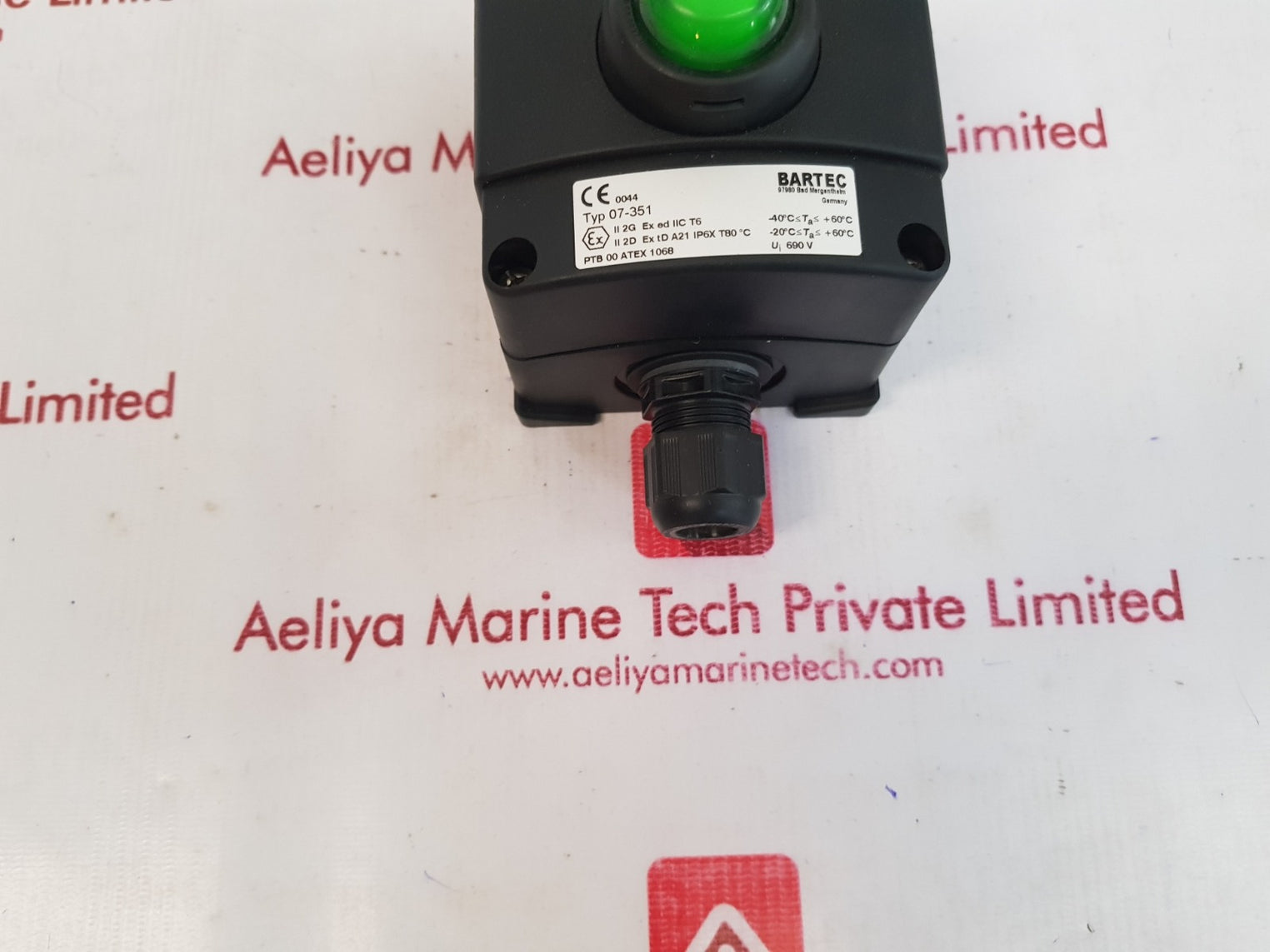 Bartec 07-351 emergency push button