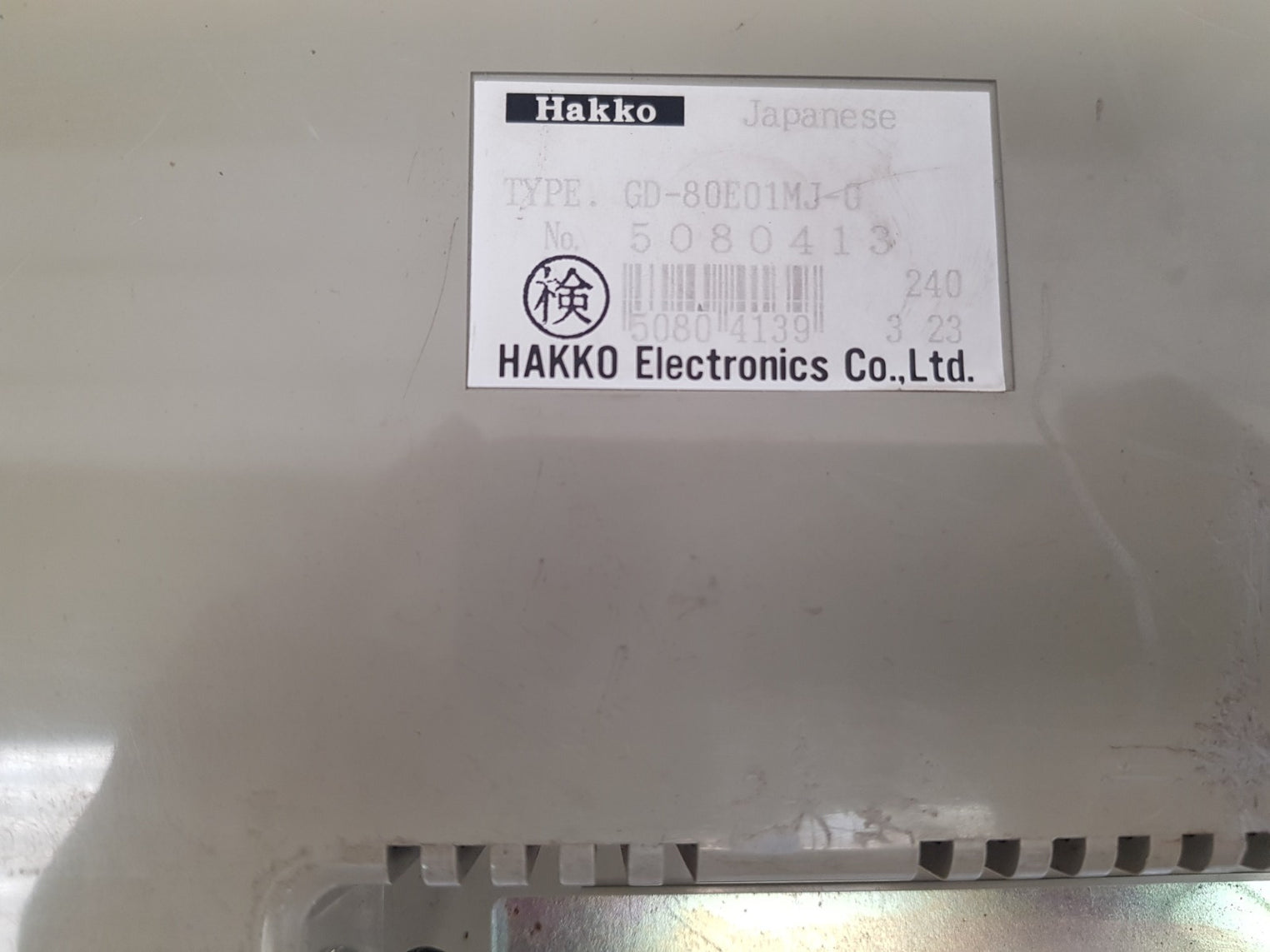 Hakko gd-80e01mj-g touch screen panel 