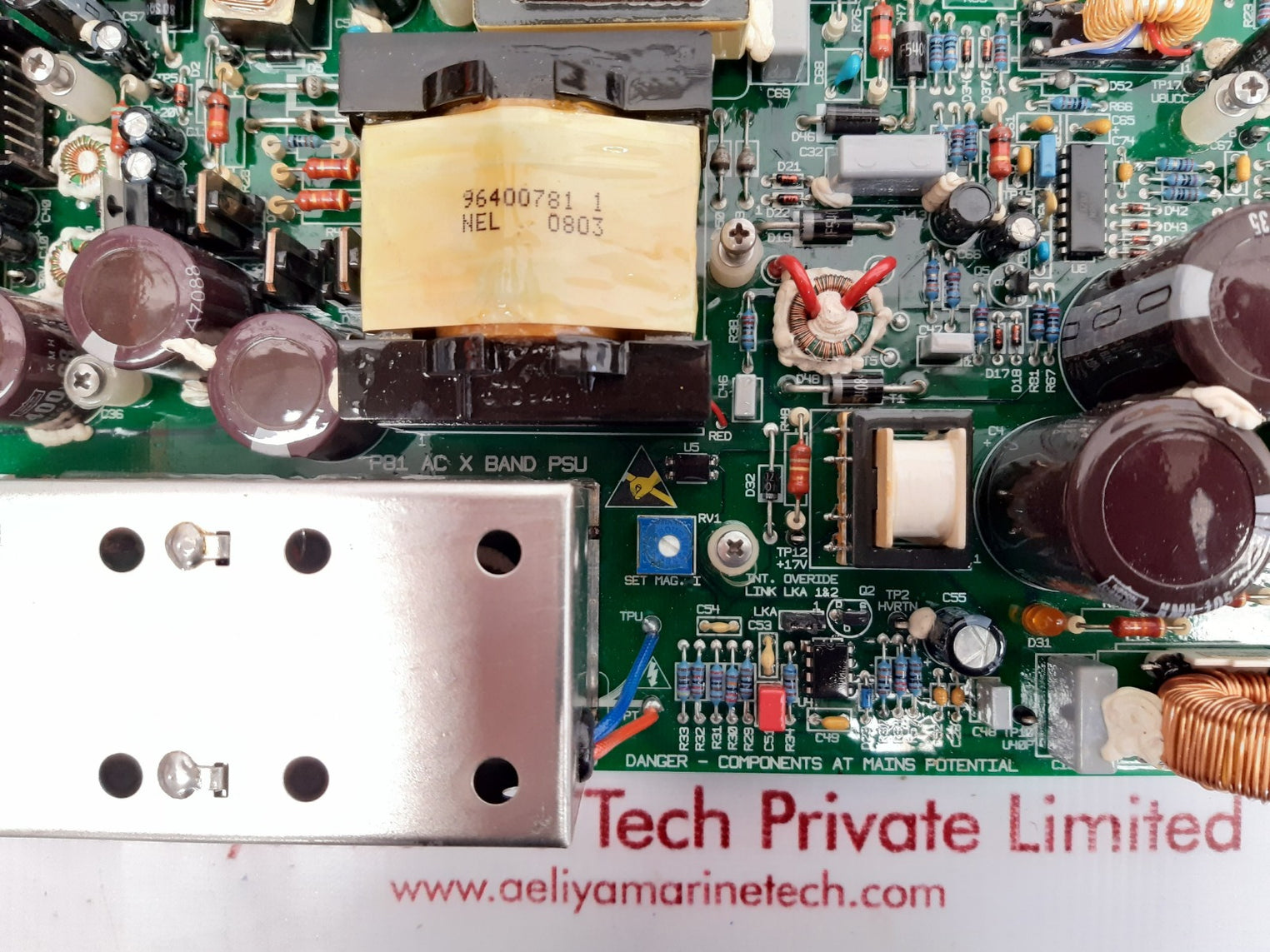 65825816-4 power supply pcb card