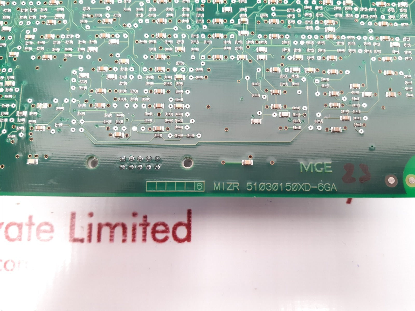 Mge mizp 5103022800 power supply system mizr 51030150xd - 1ga pcb card 