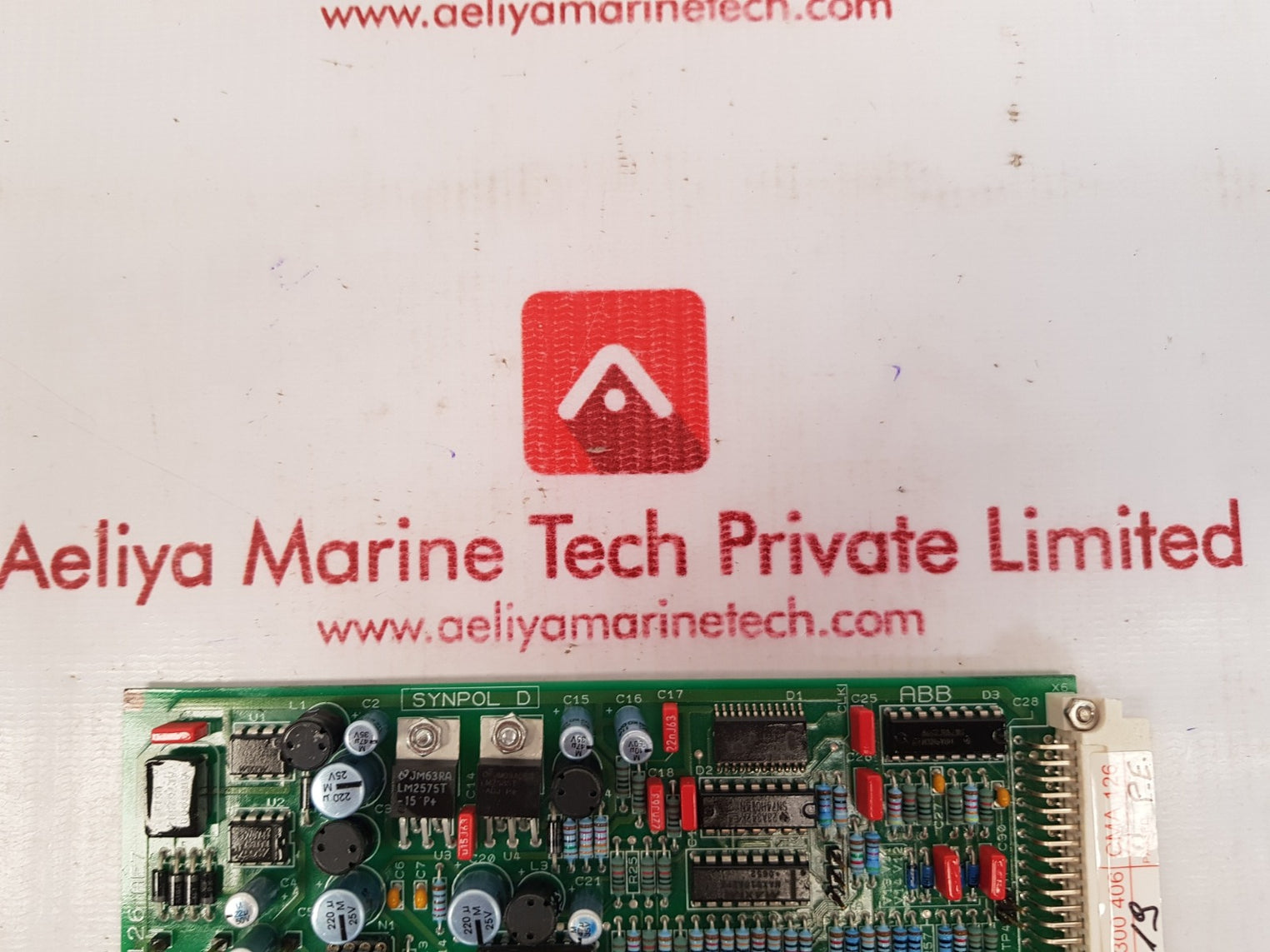 Abb synpol d cma 126 pcb card 3dde 300 406