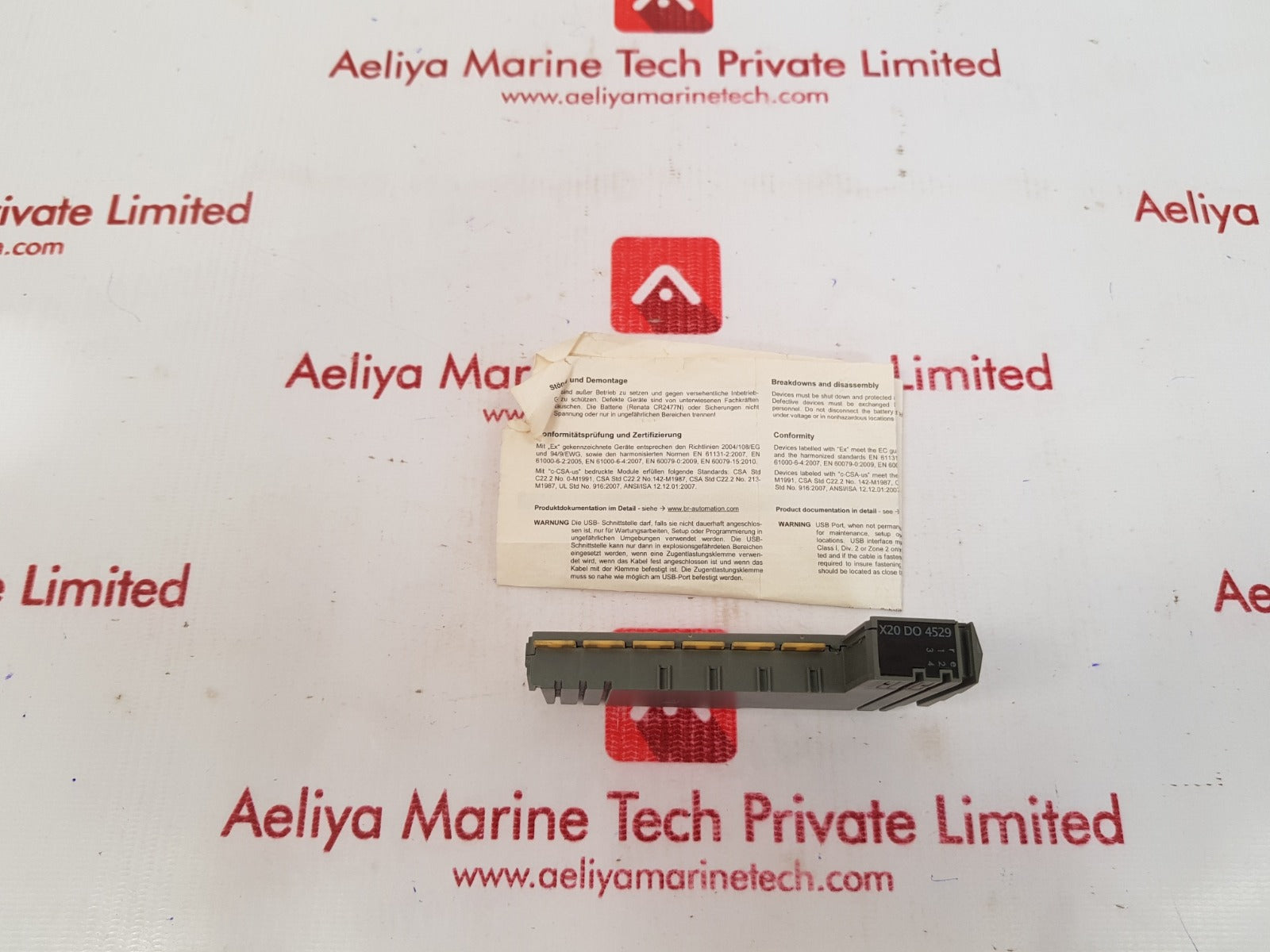 B&r automation x20 do 4529 rev.d0 digital output module