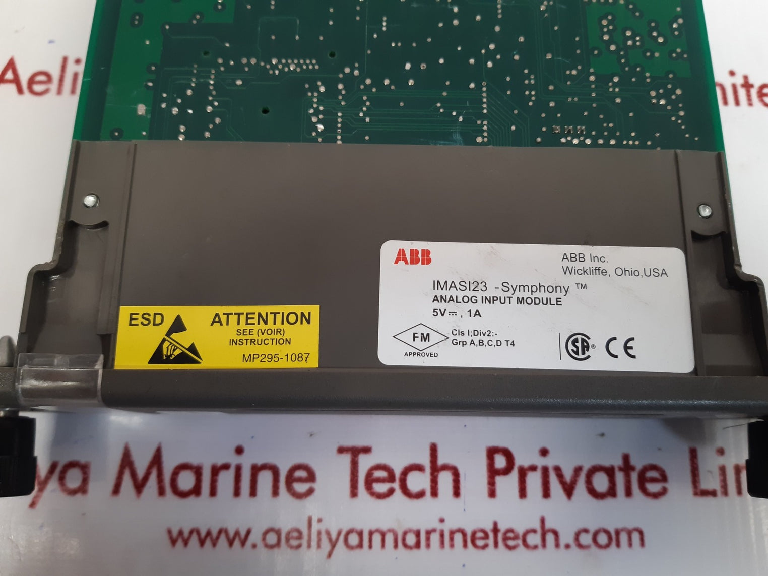 Abb imasi23 analog input module