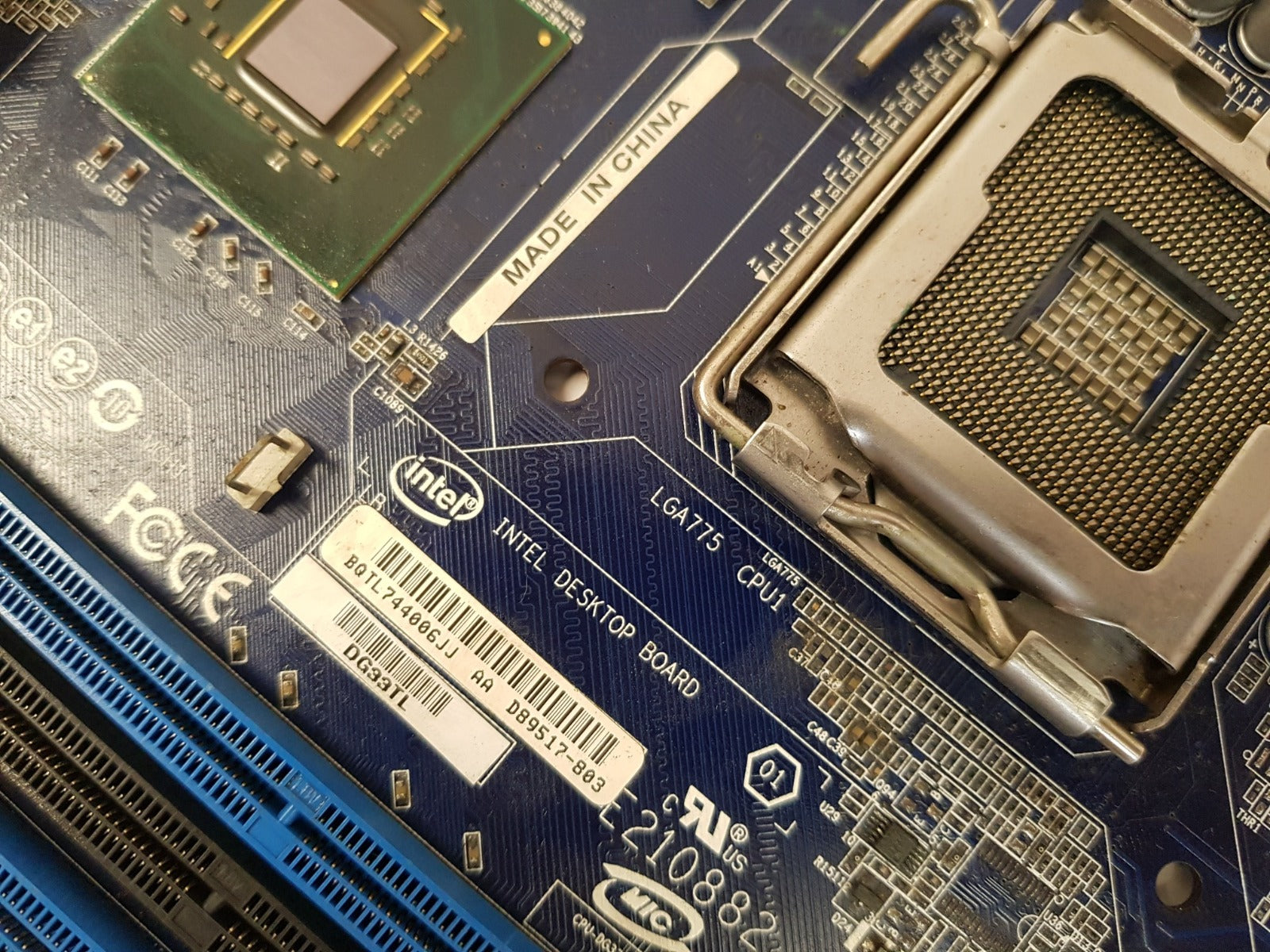 Intel ices-003 class-b motherboard