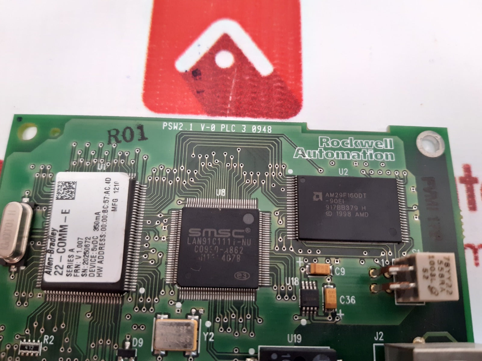 Allen-bradley 22-comm-e ethernet/ip adapter