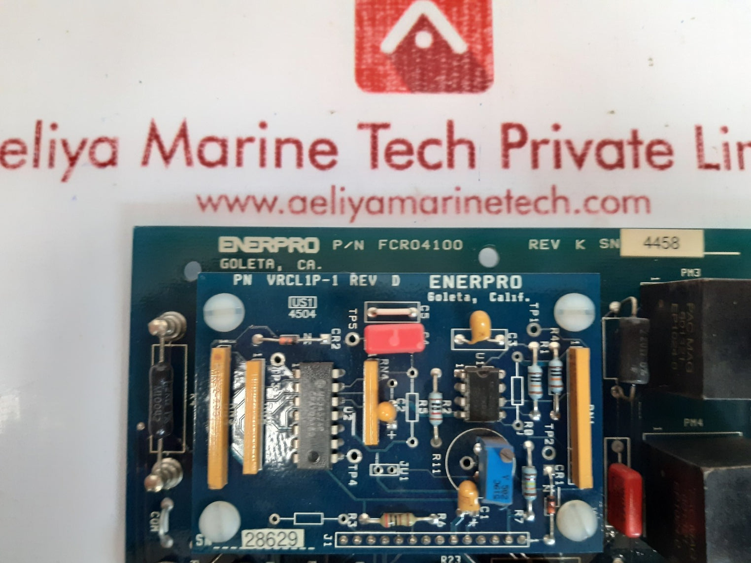 Enerpro Fcr04100/Fcro4100 Pcb Card 