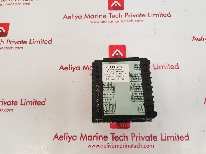 Kaycee km440 3 phase voltmeter