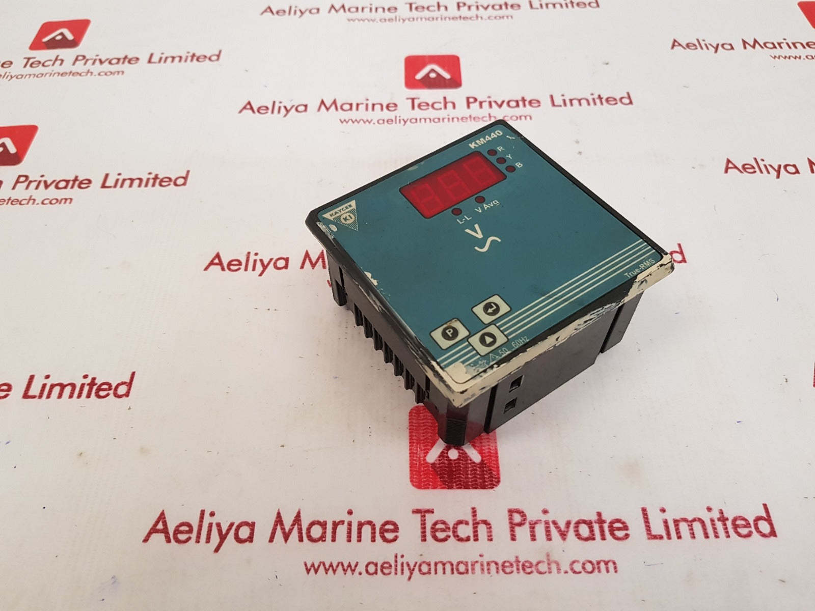 Kaycee km440 3 phase voltmeter