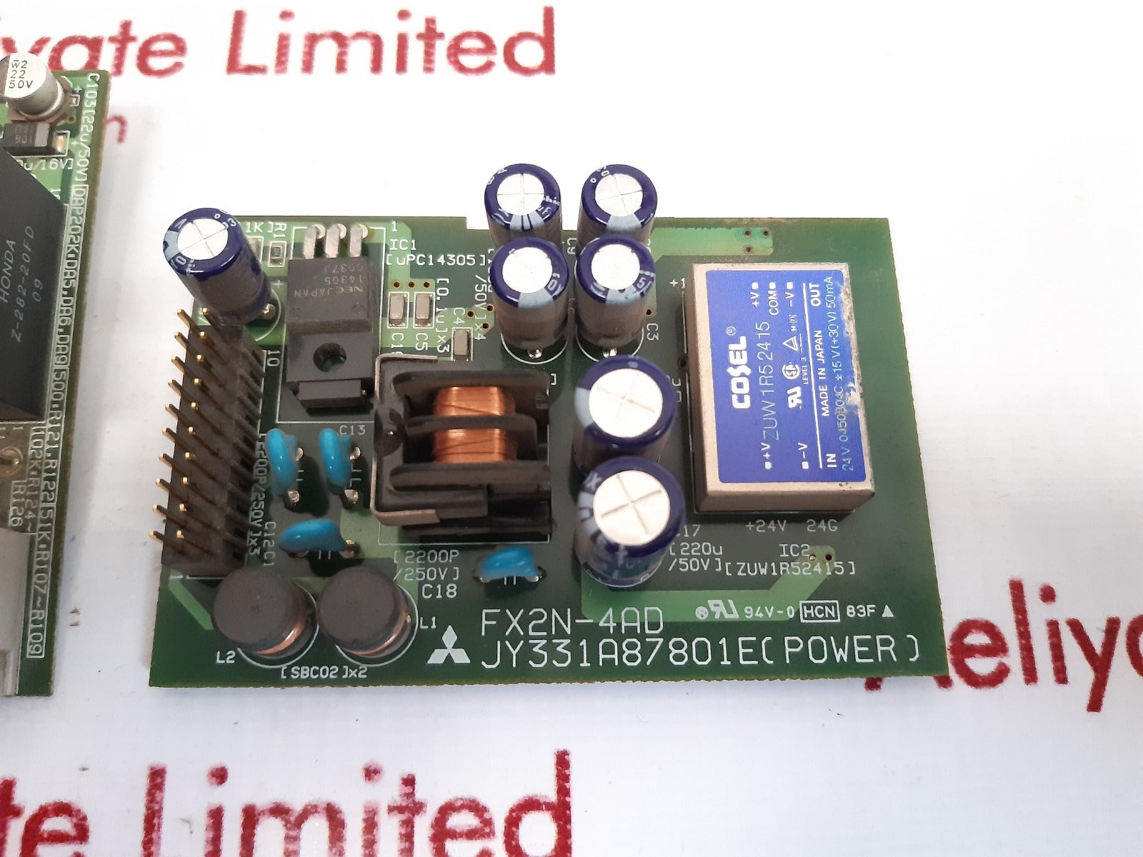 Mitsubishi fx2n-4ad/fx2n-4ad/fx2n-4ad plc module card
