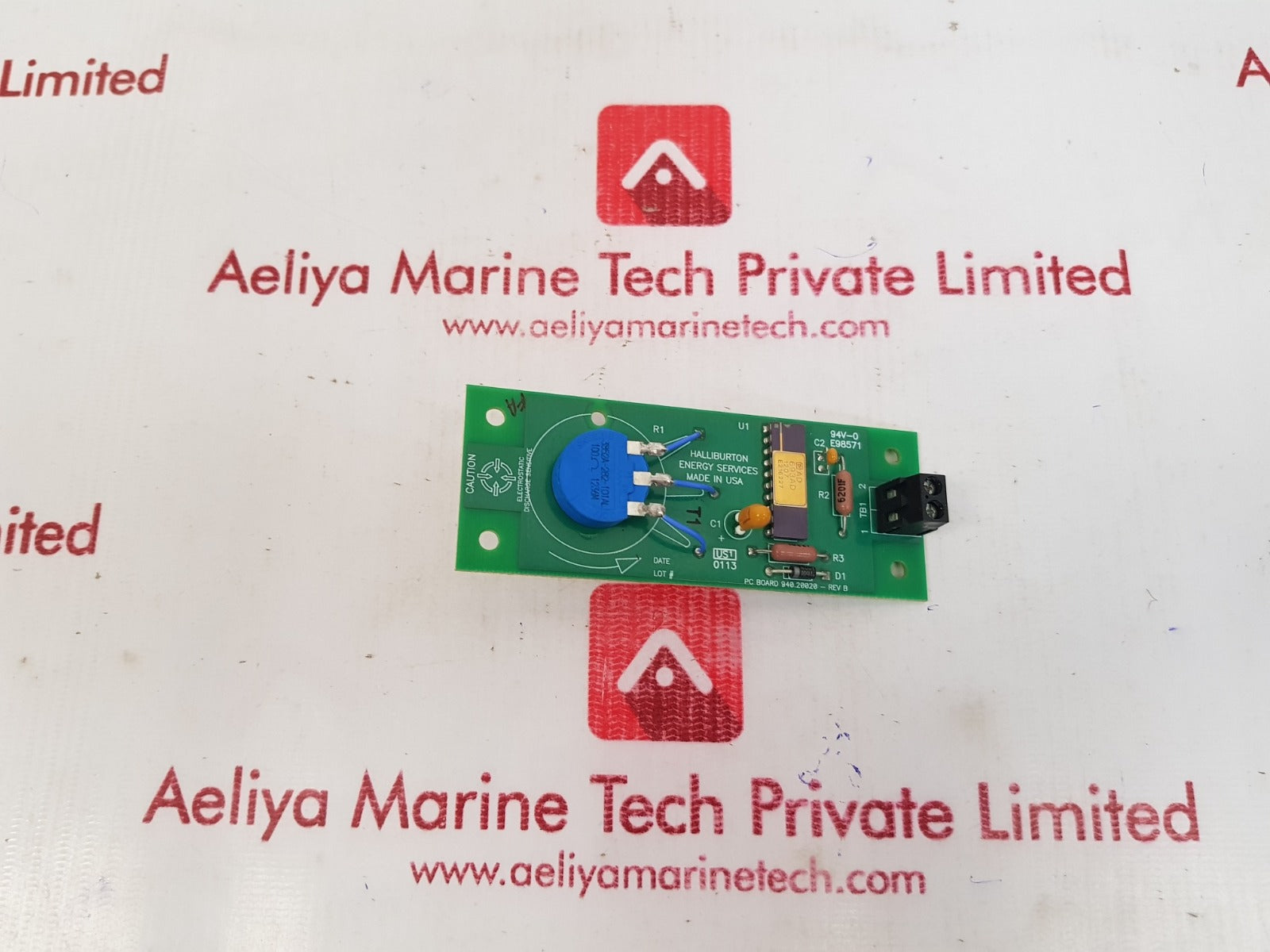 Halliburton 940.20020- rev b pc board