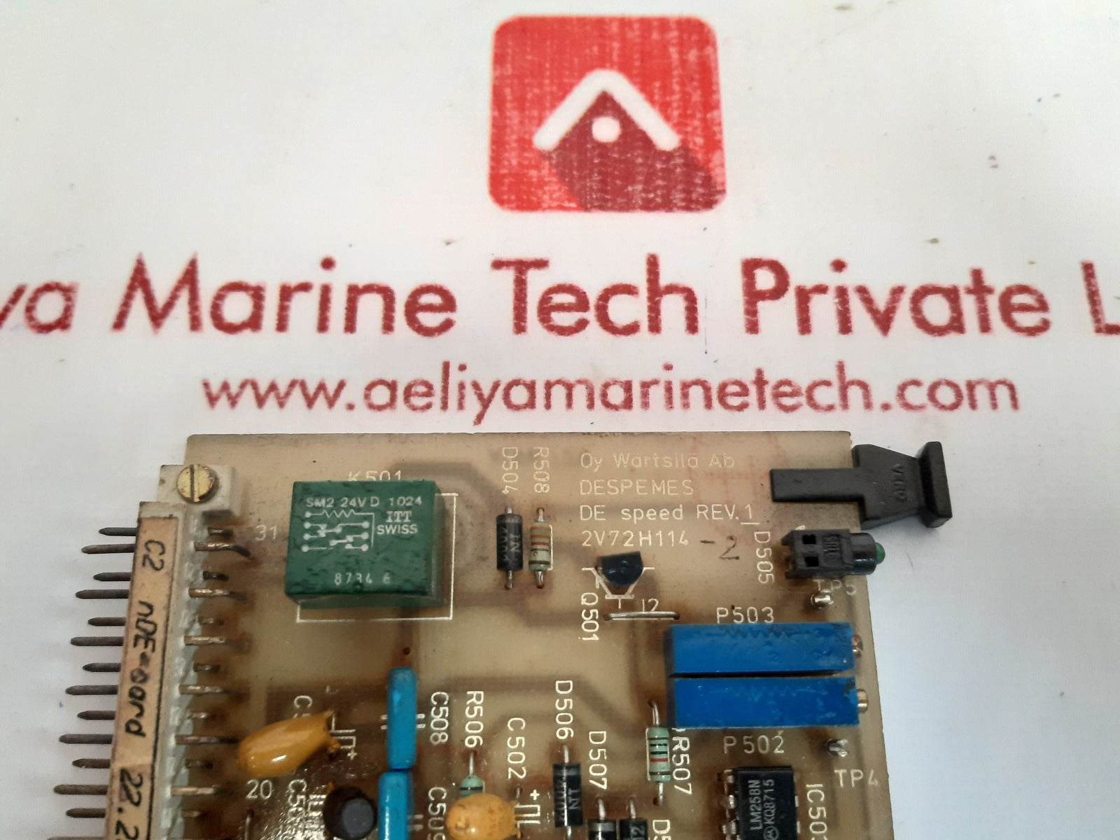 Wartsila c2 nde-card 22.23b001200 pcb card 2v72h114-z