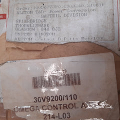 Alstom alspa gd3000e drive course board 30v9200/110 with gds1003-4001 keypad