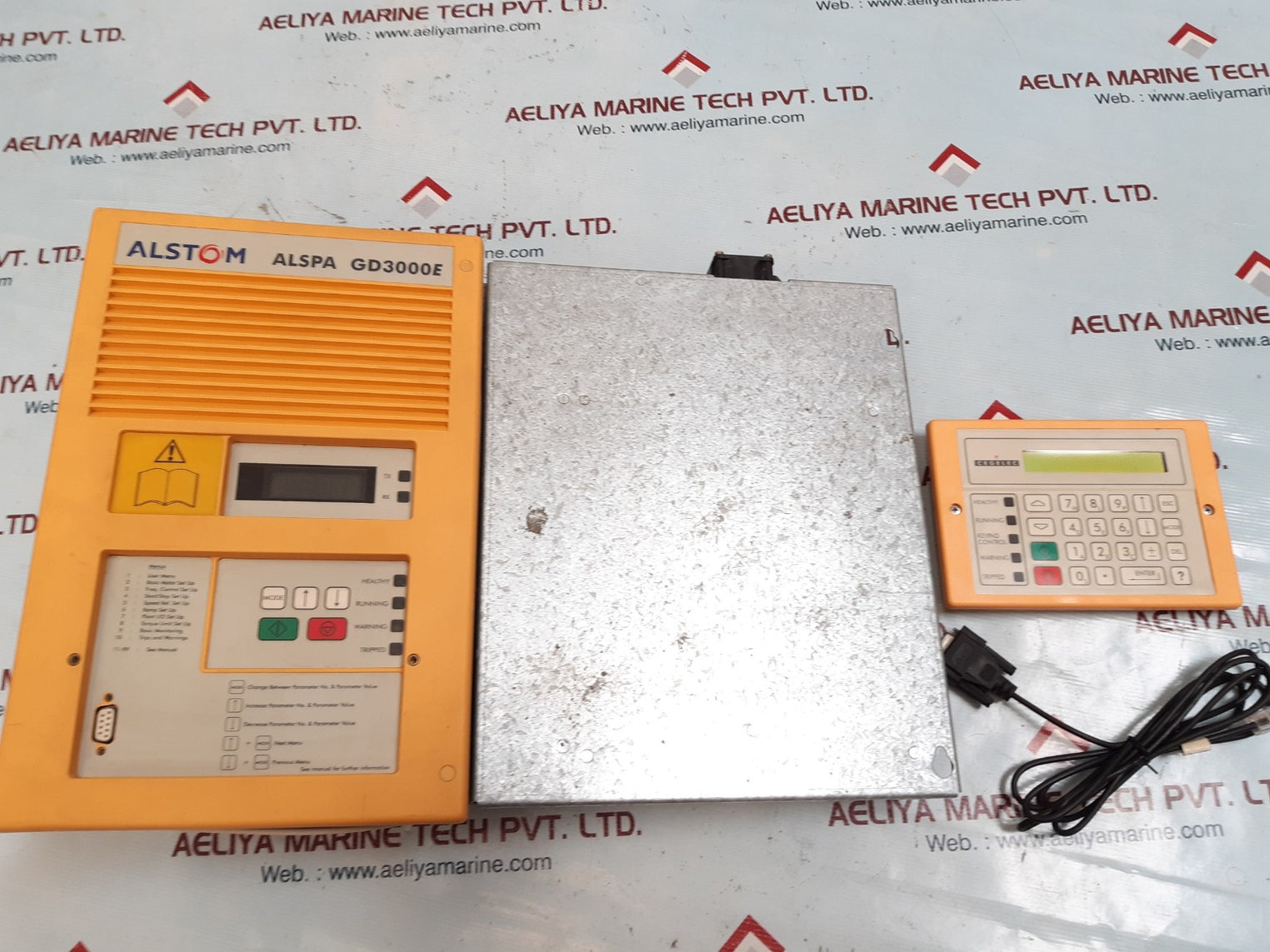 Alstom alspa gd3000e drive course board 30v9200/110 with gds1003-4001 keypad