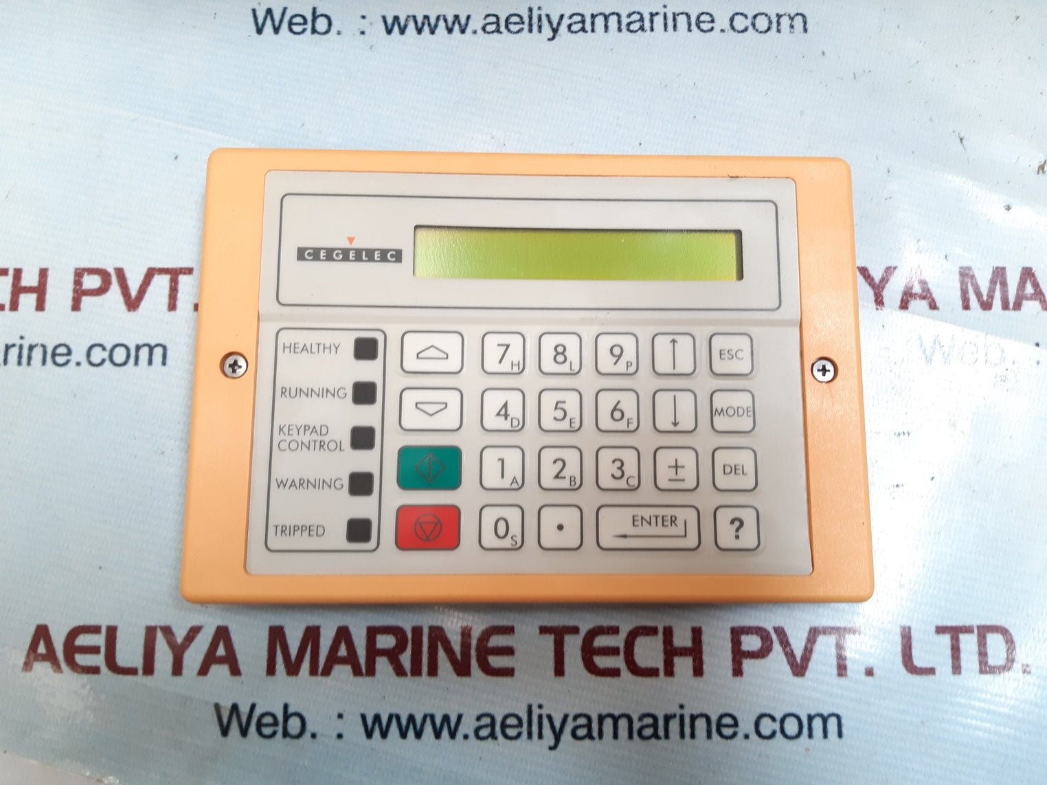 Alstom alspa gd3000e drive course board 30v9200/110 with gds1003-4001 keypad
