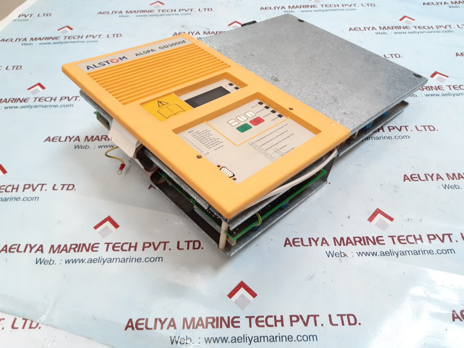 Alstom alspa gd3000e drive course board 30v9200/110 with gds1003-4001 keypad