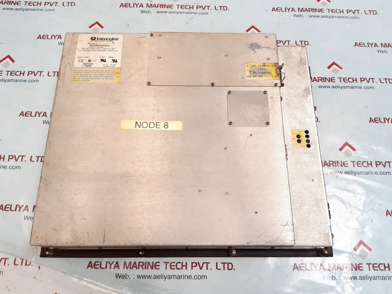 Intecolor fd20/a  flat panel monitor fp20-pbcaaaz fp20-pbcaaaz