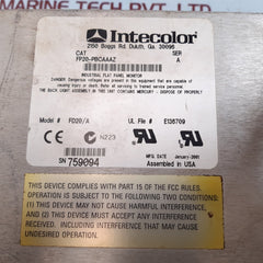 Intecolor fd20/a  flat panel monitor fp20-pbcaaaz fp20-pbcaaaz