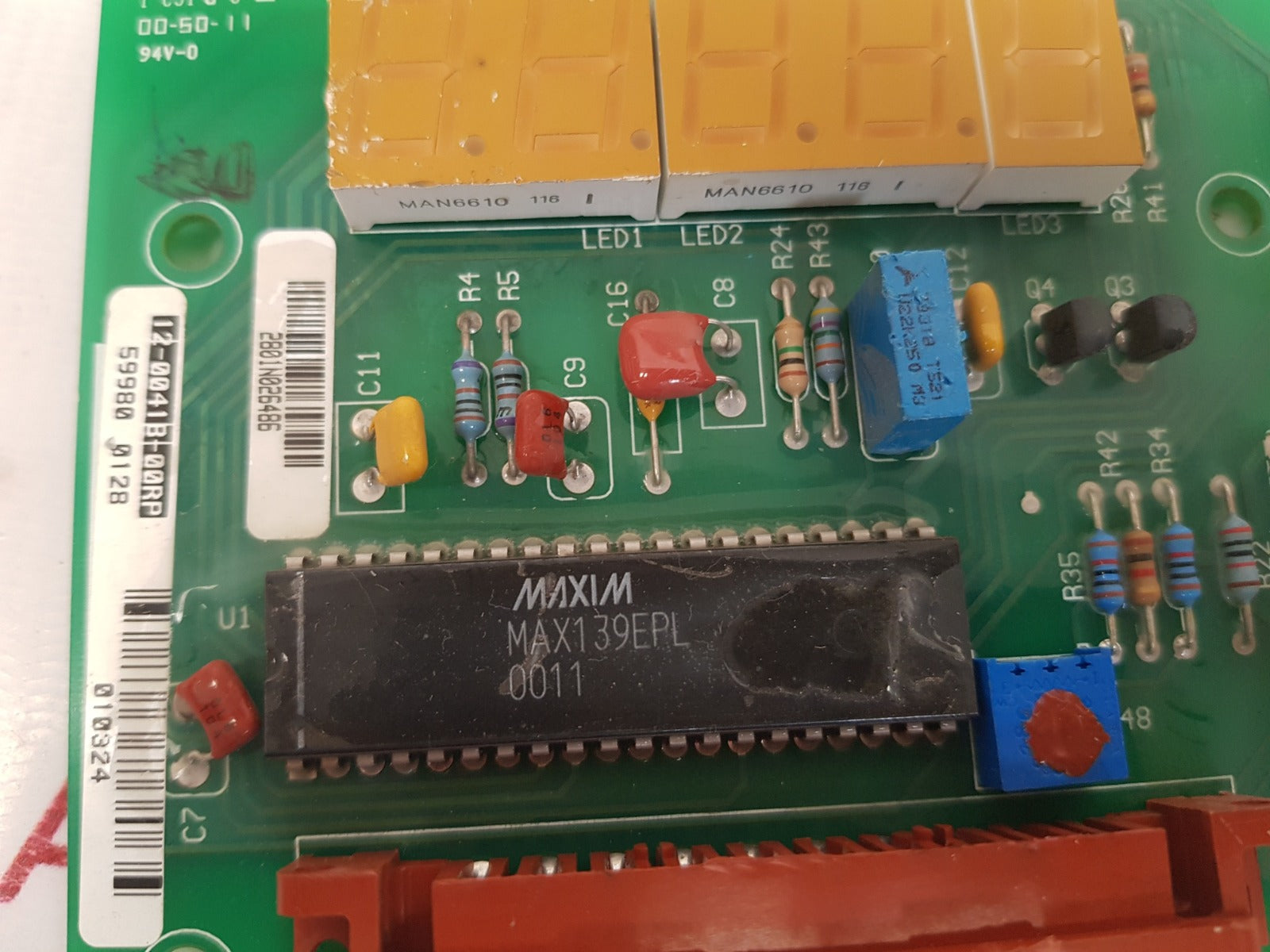12-0041b-00rp display digital temperature board 678-83-12b Used